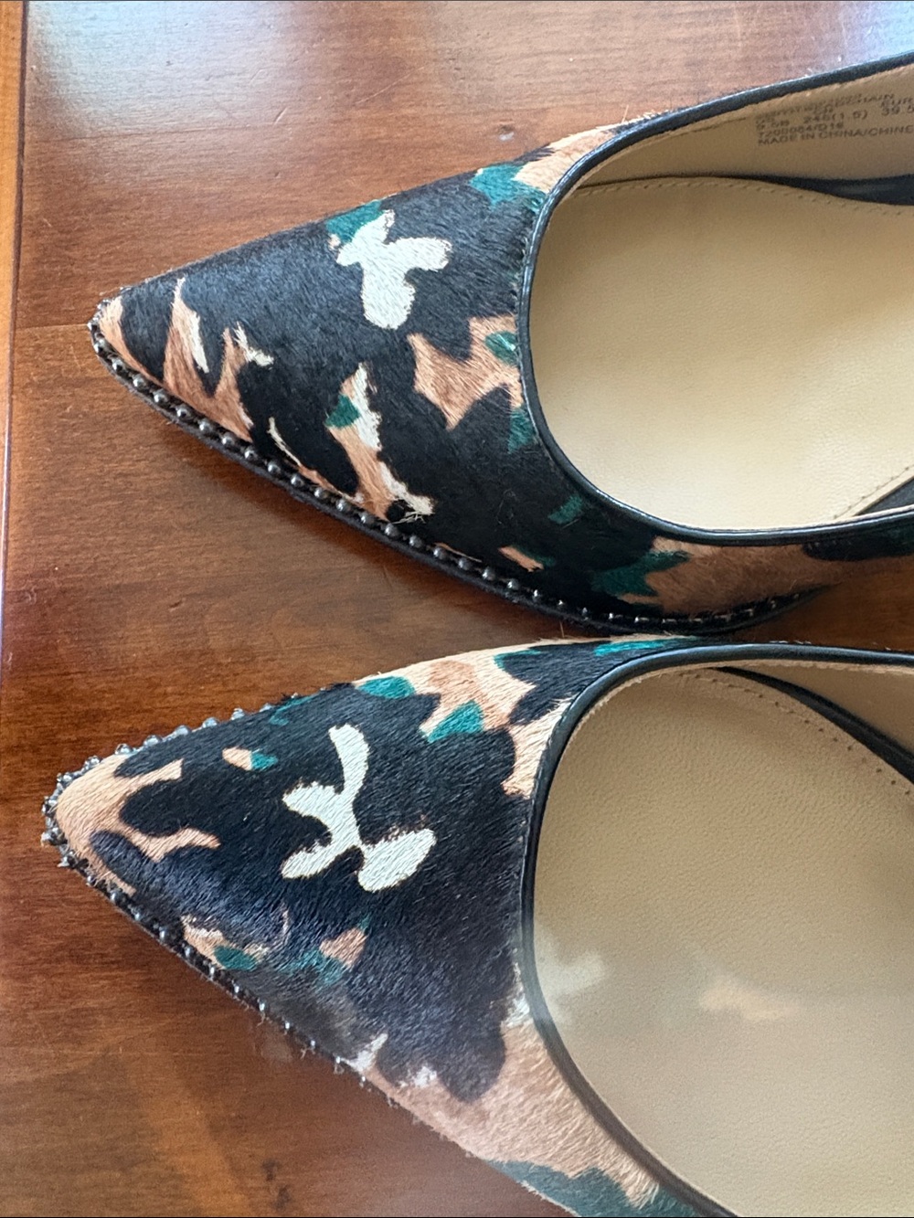 COACH Women's Smith Beadchain Pointed Toe - Picture 3 of 7